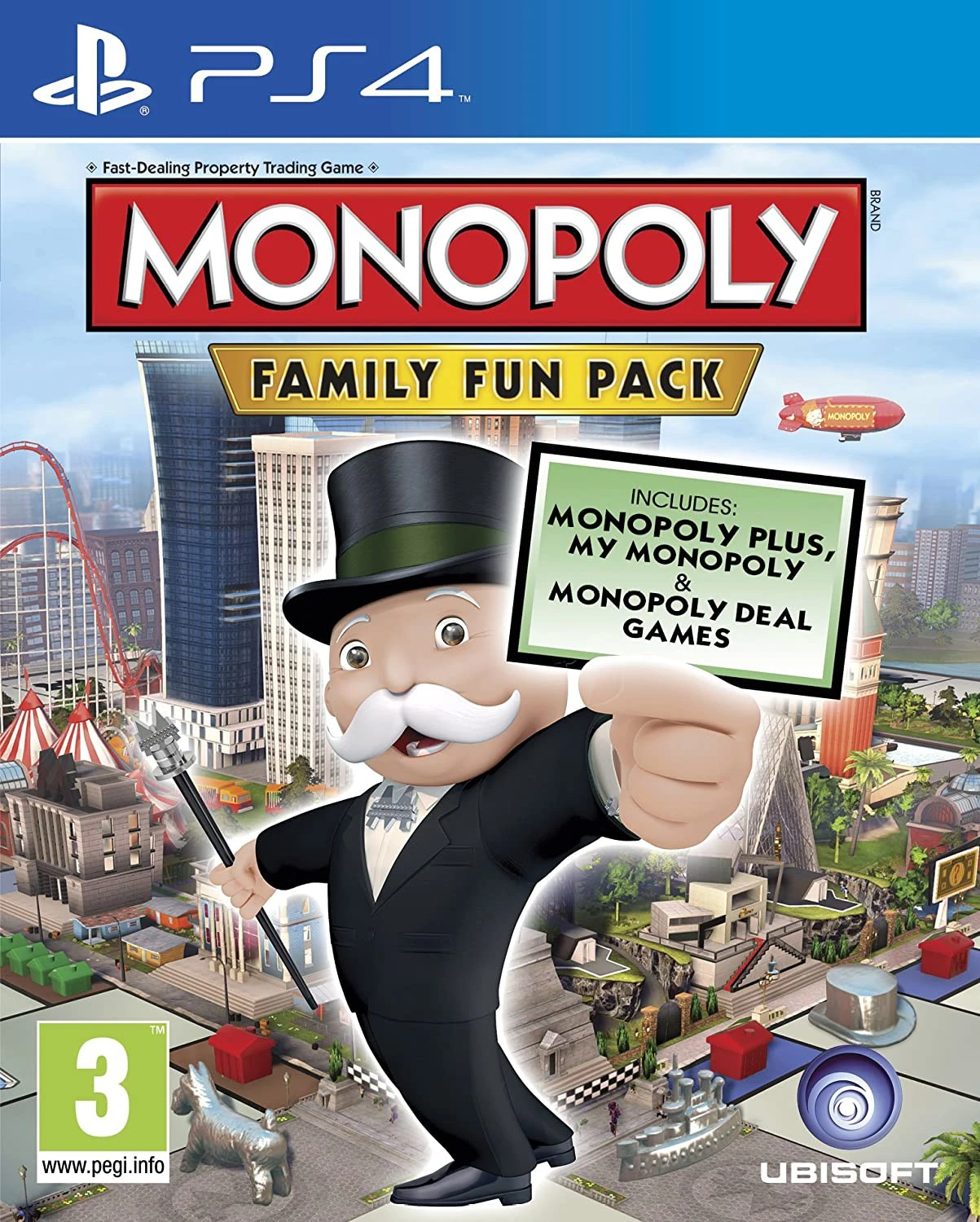 Kompiuterinis žaidimas Monopoly Family Fun Pack PS4