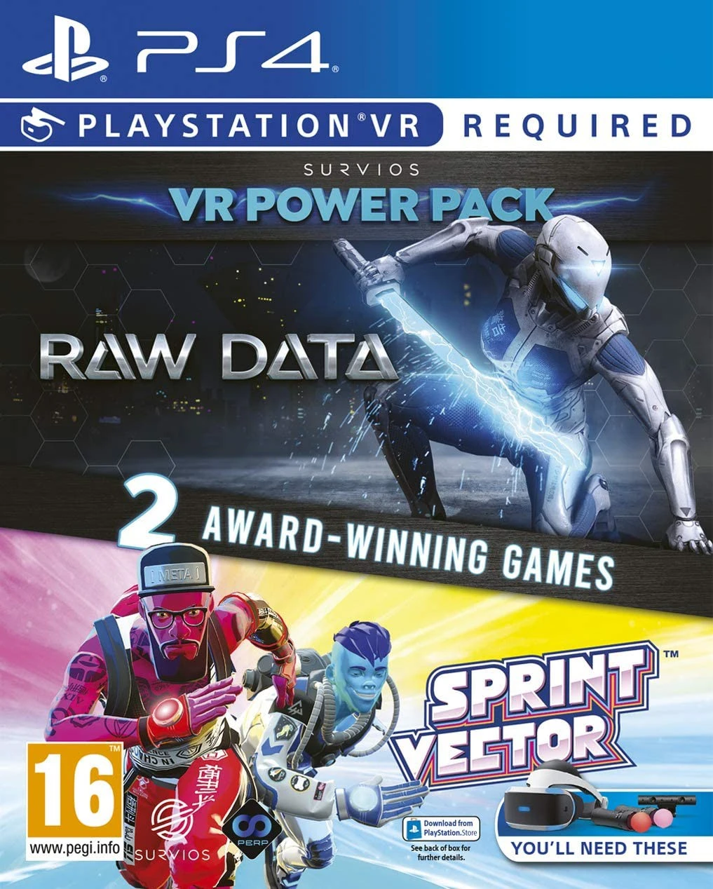 Kompiuterinis žaidimas Raw Data/ Sprint Vector PS4 (PS VR required)