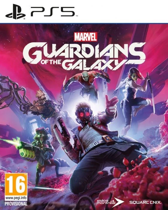 Kompiuterinis žaidimas Marvel's Guardians of the Galaxy PS5