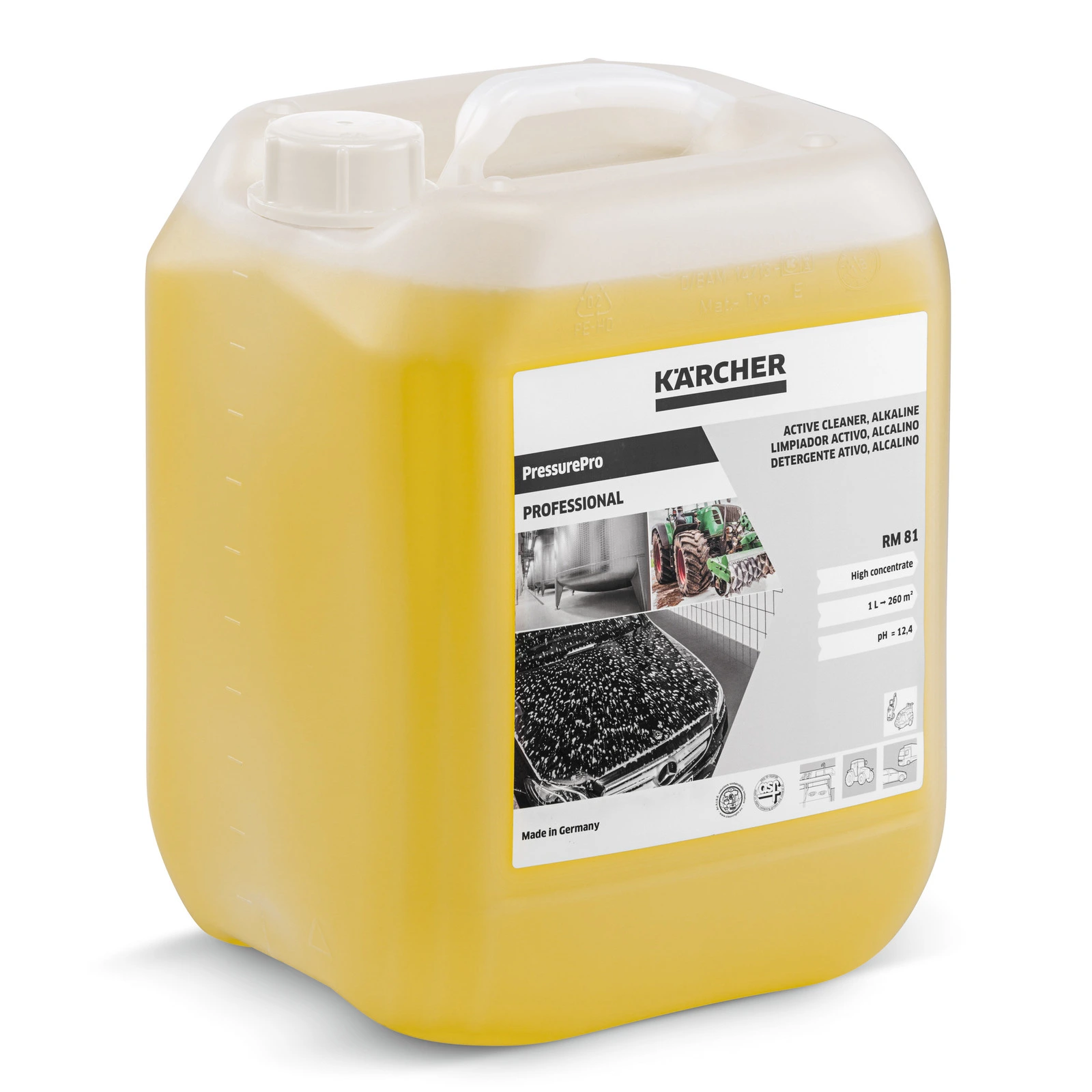 Aktyvusis valiklis Karcher, šarminis RM 81, 10l (6.295-556.0)