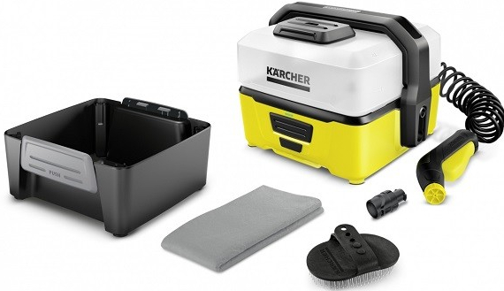 Nešiojama žemo slėgio plovykla Karcher OC 3 + Pet (1.680-018.0)