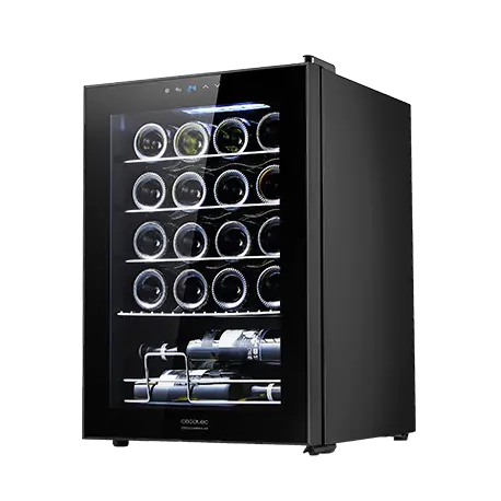 Vyno šaldytuvas Cecotec GrandSommelier 20000 Black Compressor