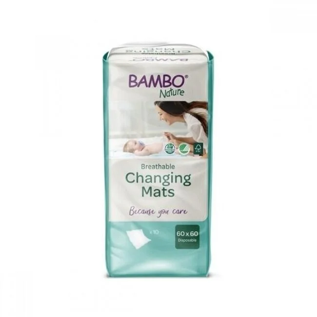 Bambo Nature Eco-Friendly paklotai 60x60, 10 vnt.