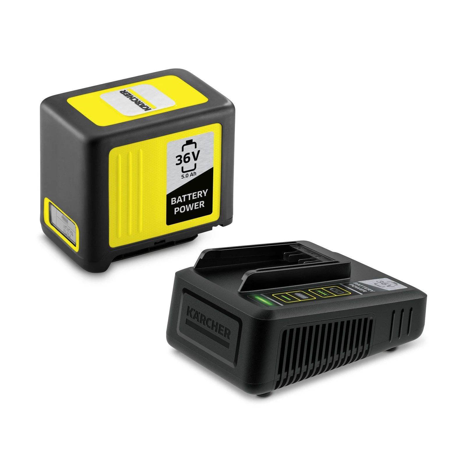 Akumuliatorius ir pakrovėjas Karcher BATTERY POWER 36/50 (2.445-065.0)