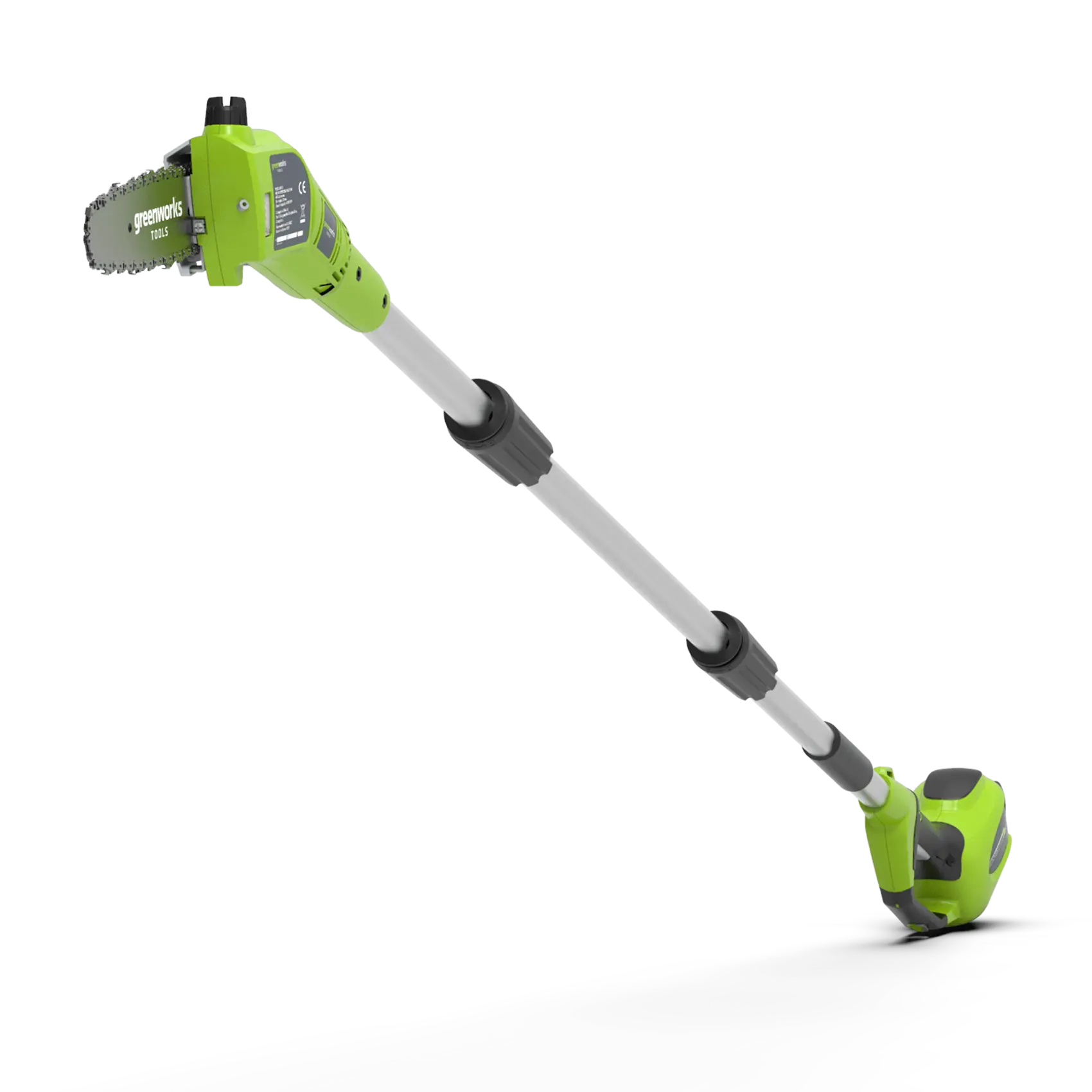 Aukštapjovė Greenworks G40PSFK2, 40V (su akumuliatoriumi ir  įkrovikliu)