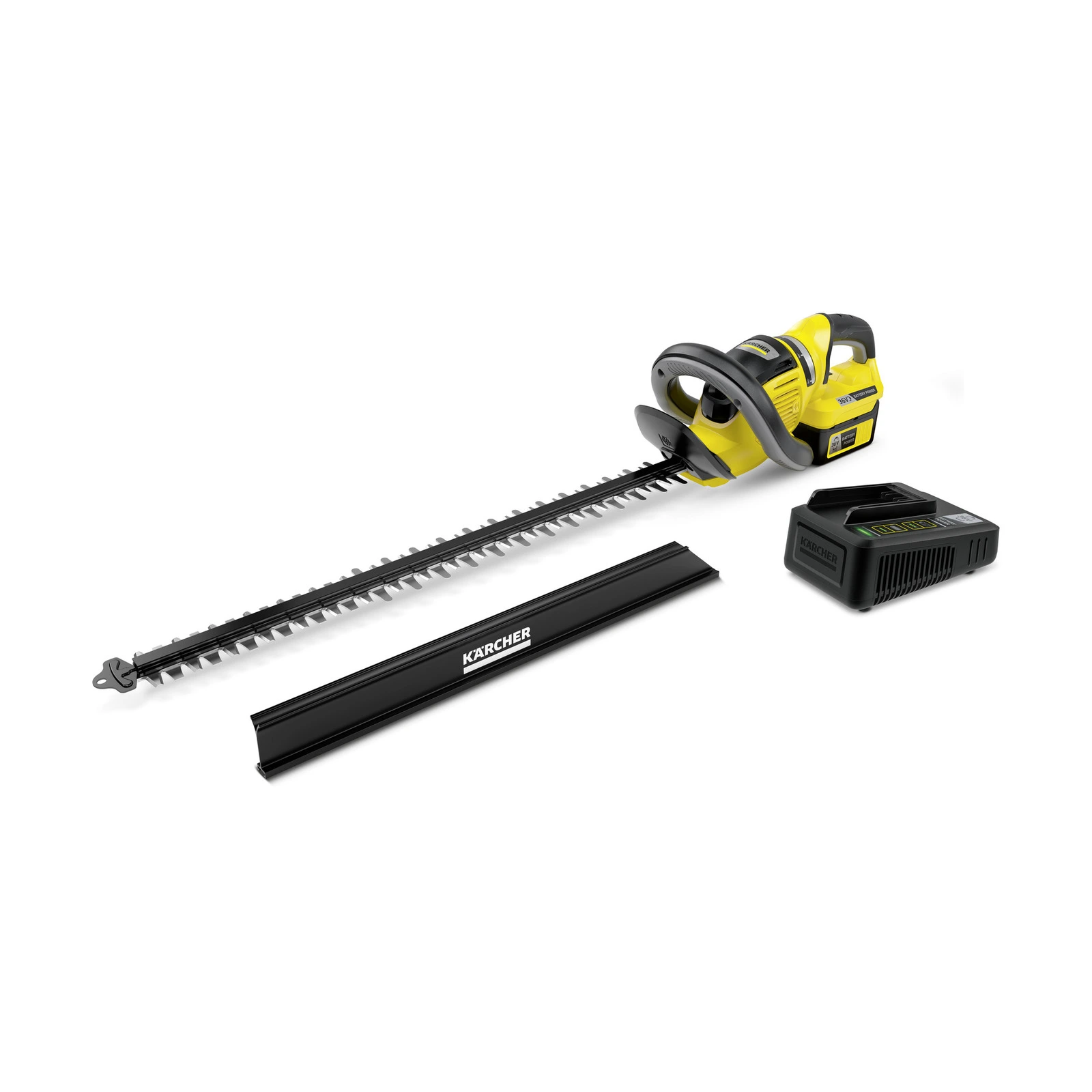 Akumuliatorinės gyvatvorių žirklės Karcher HGE 36-60 BATTERY SET (1.444-251.0)