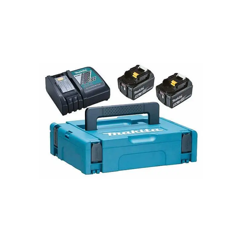 2-jų akumuliatorių ir įkroviklio rinkinys 18V MAKITA PowerPack