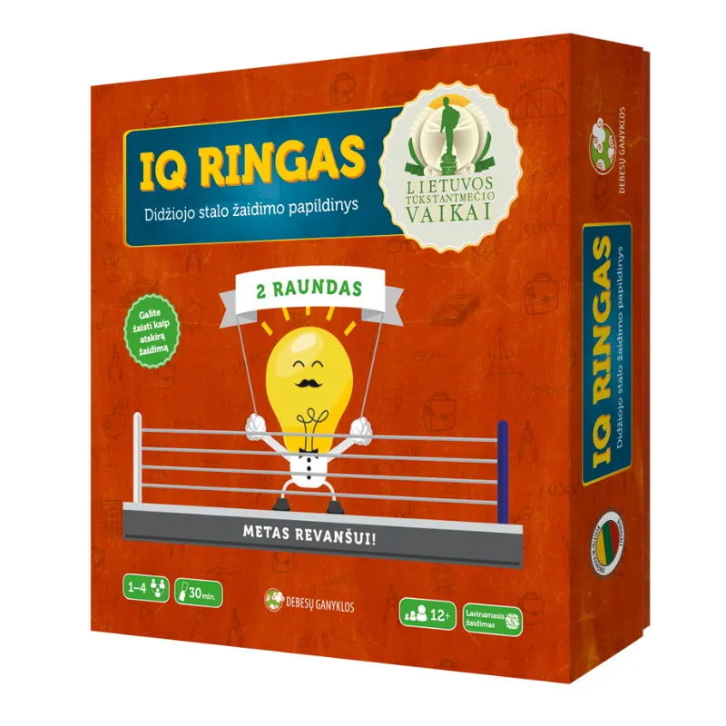 Didžiojo stalo žaidimo papildinys. IQ ringas