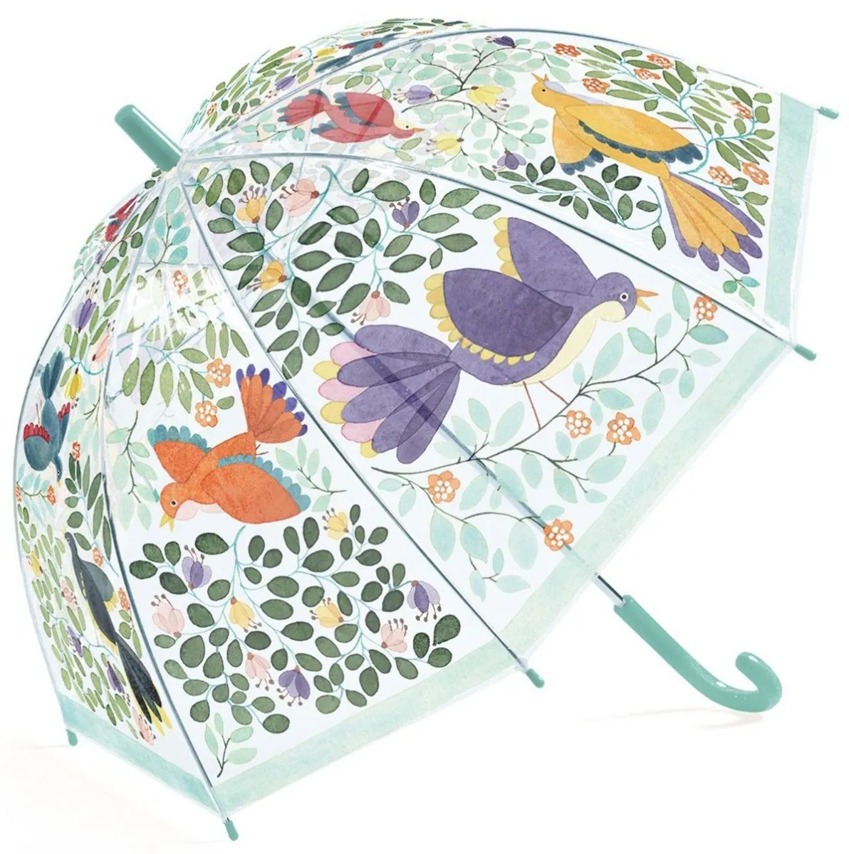 Djeco vaikiškas skėtis Gėlės ir paukščiai, DD04804