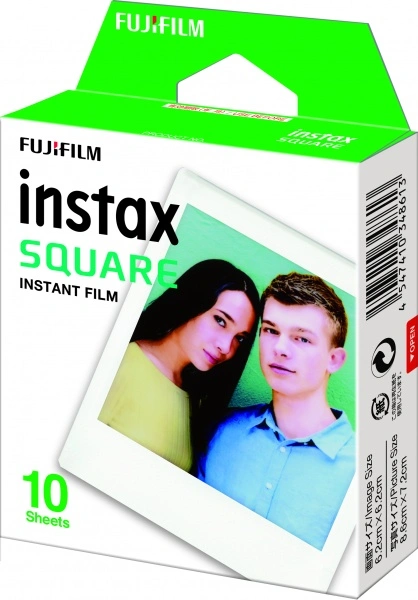 Momentinės fotoplokštelės Fujifilm Instax Square Glossy (10 vnt.)