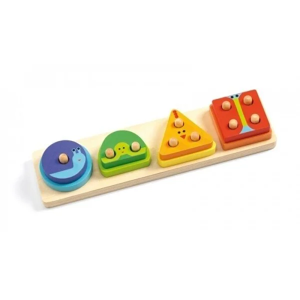 Djeco medinė rūšiuoklė "Basic", DJ06203