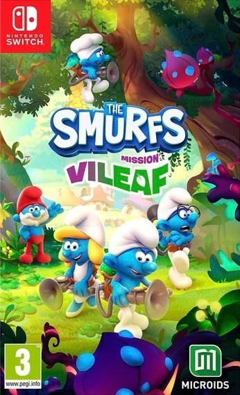Kompiuterinis žaidimas The Smurfs: Mission Vileaf - Smurftastic Edition Nintendo