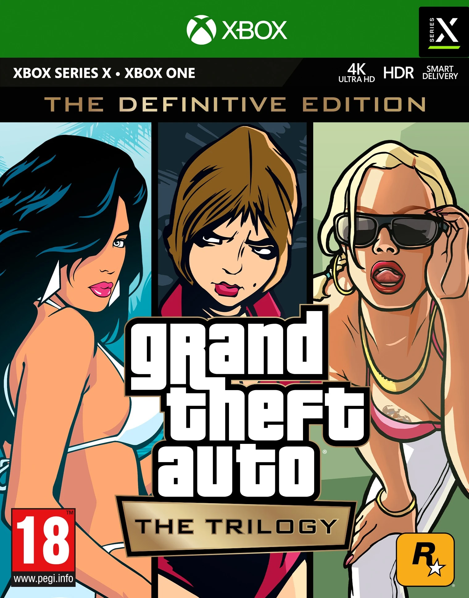 Kompiuterinis žaidimas Grand Theft Auto: The Trilogy – The Definitive Edition Xbox