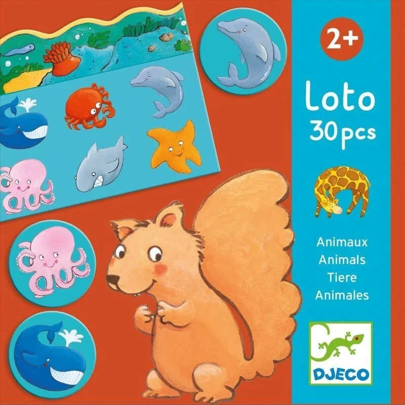 Djeco Loto žaidimas "Gyvūnai " DJ08120