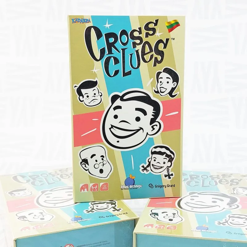 Stalo žaidimas CROSS CLUES (LT)