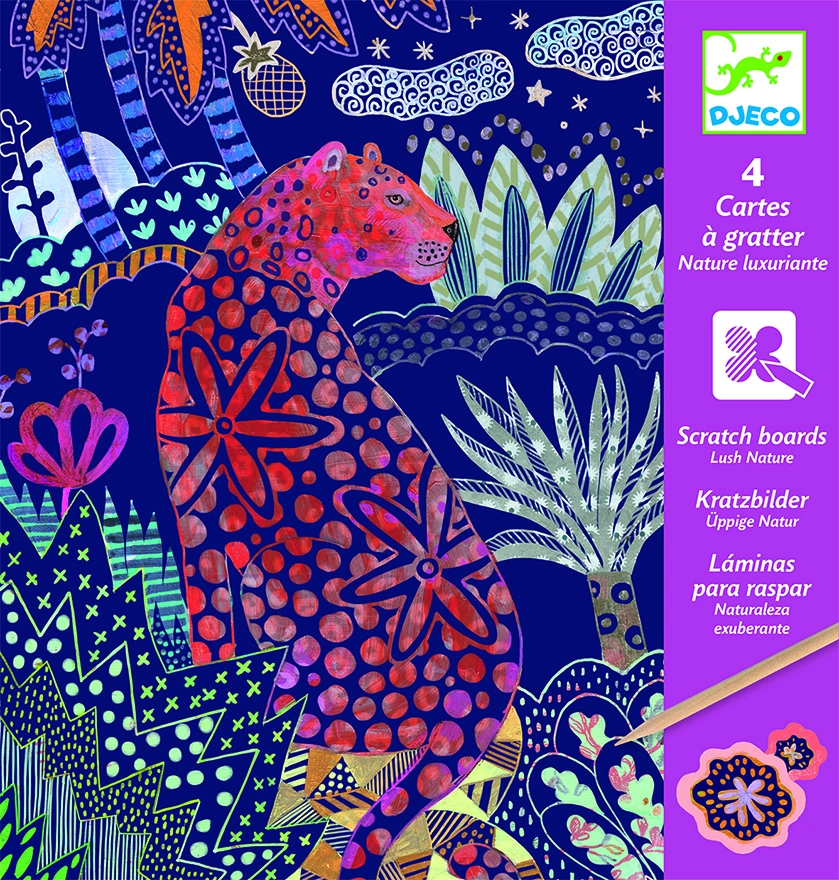 Djeco vaško kūrybinis rinkinys "Lush Nature", DJ09728
