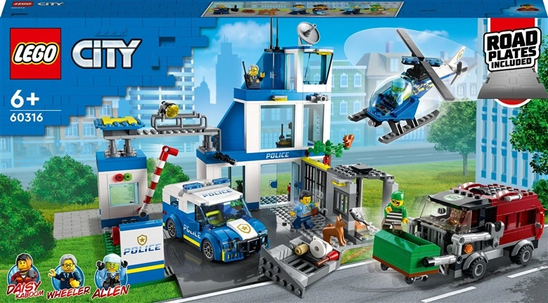 LEGO® 60316 CITY Policijos nuovada