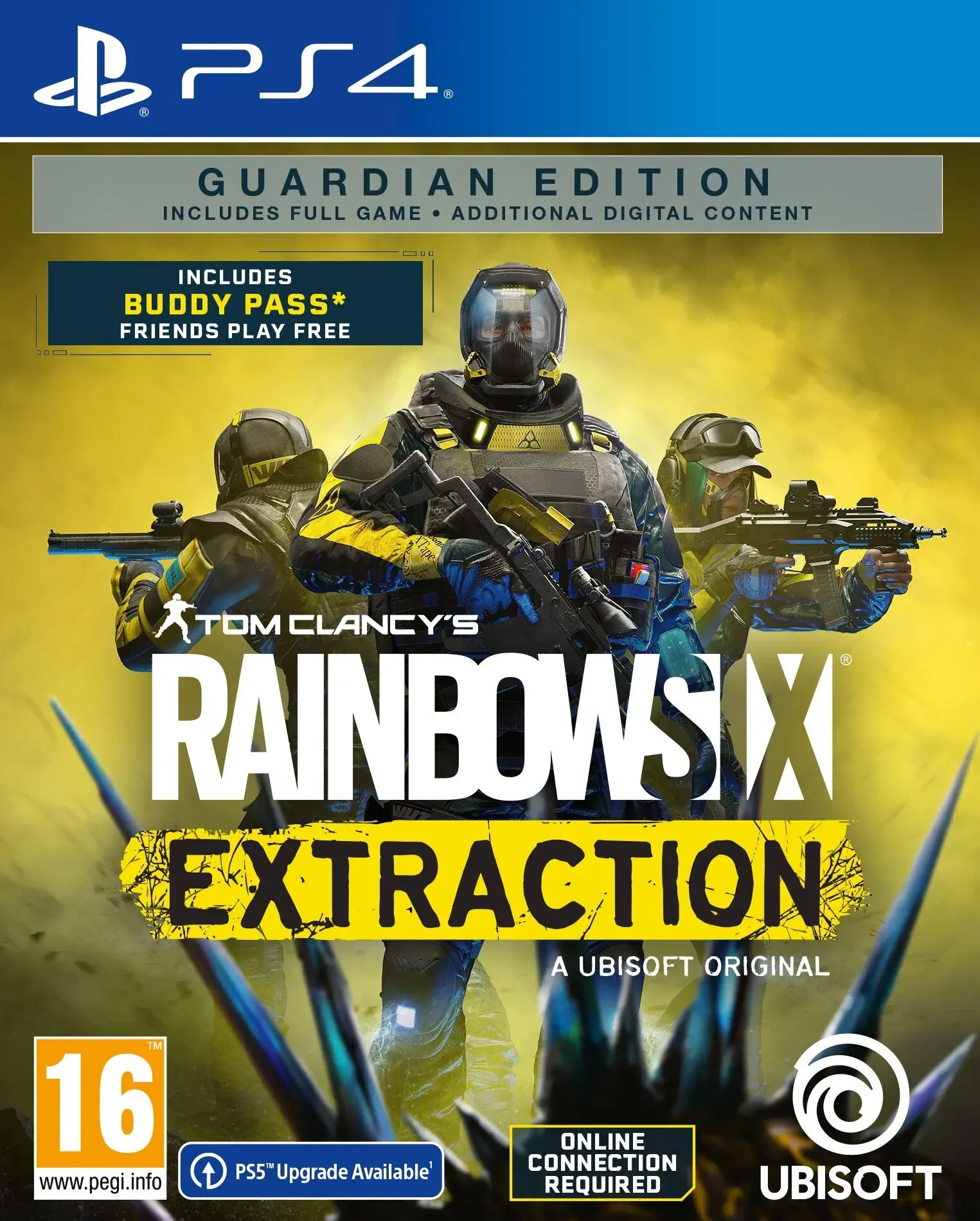 Kompiuterinis žaidimas Rainbow Six Extraction Guardian Edition PS4