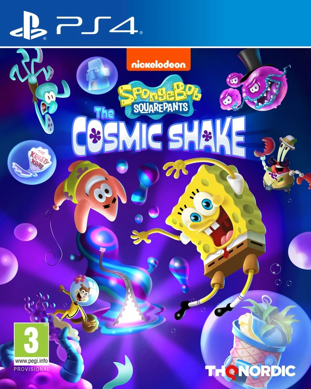 Kompiuterinis žaidimas SpongeBob SquarePants: The Cosmic Shake PS4