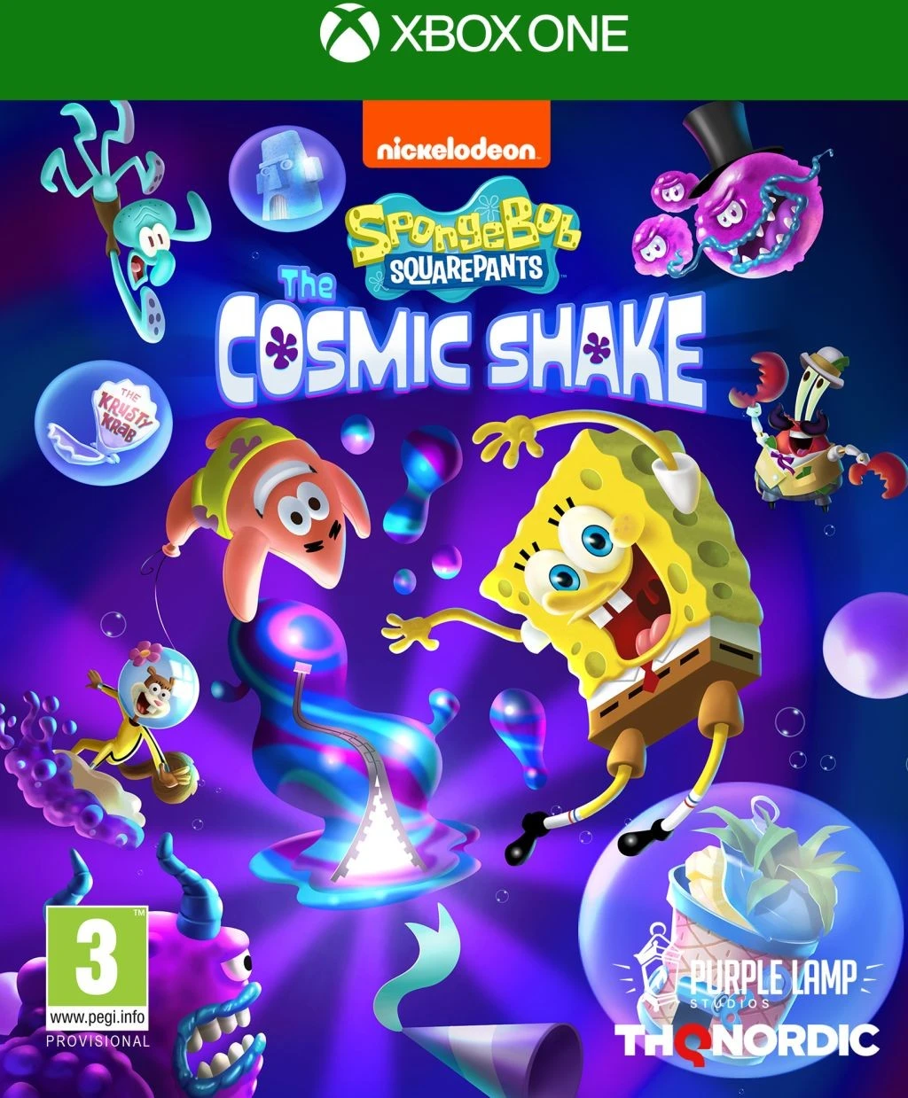 Kompiuterinis žaidimas SpongeBob SquarePants: The Cosmic Shake Xbox One