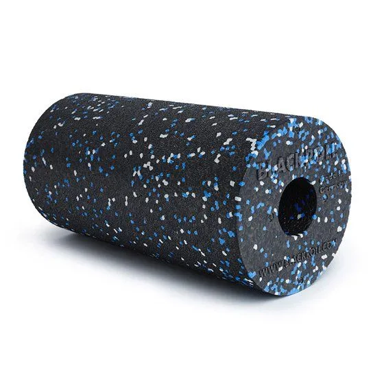 Masažo ritinėlis Blackroll Standard, juodas/baltas/mėlynas