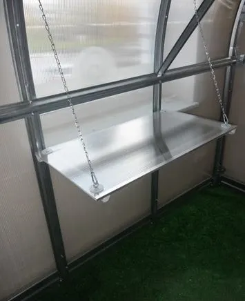 Pakabinama šiltnamio lentynėlė KLASIKA (200x42cm)