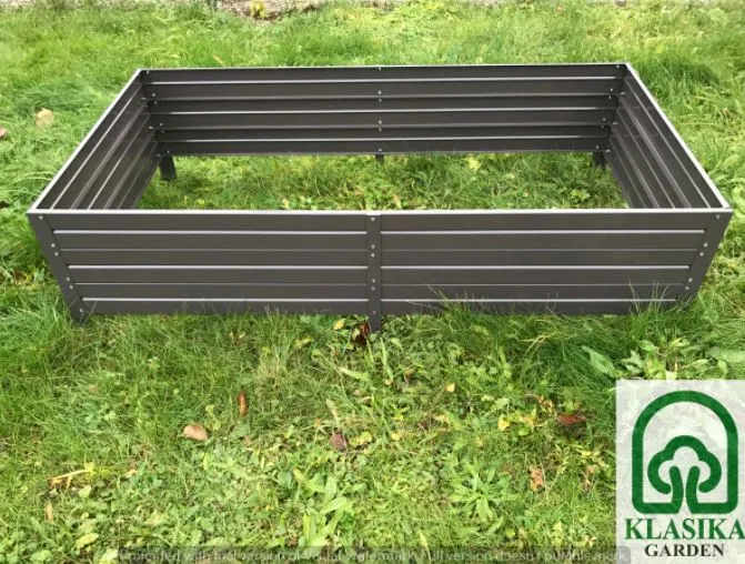 Pakelta lysvė KLASIKA GARDEN, dažyta milteliniu būdu 