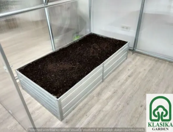 Pakelta lysvė KLASIKA GARDEN, cinkuota (nedažyta) 