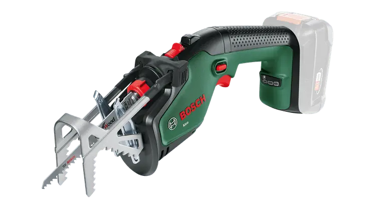 Akumuliatorinis genėjimo pjūklas Bosch Keo 18 LI solo (be akumuliatoriaus ir kroviklio)