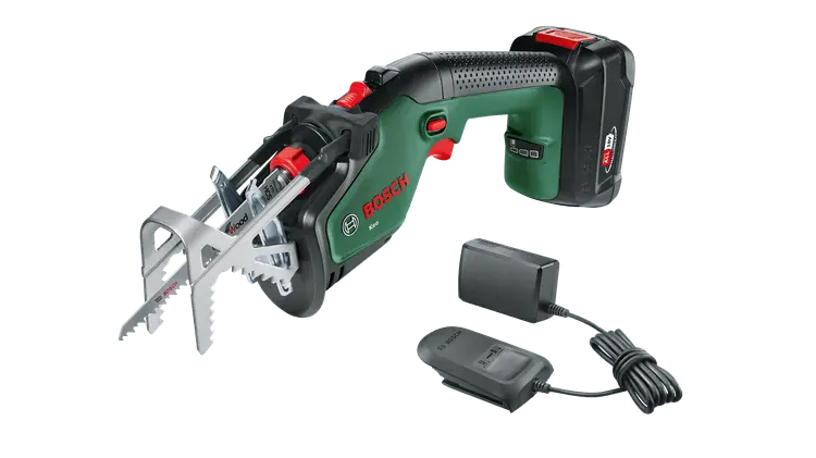 Akumuliatorinis genėjimo pjūklas Bosch Keo 18 LI, 18V 1x2Ah