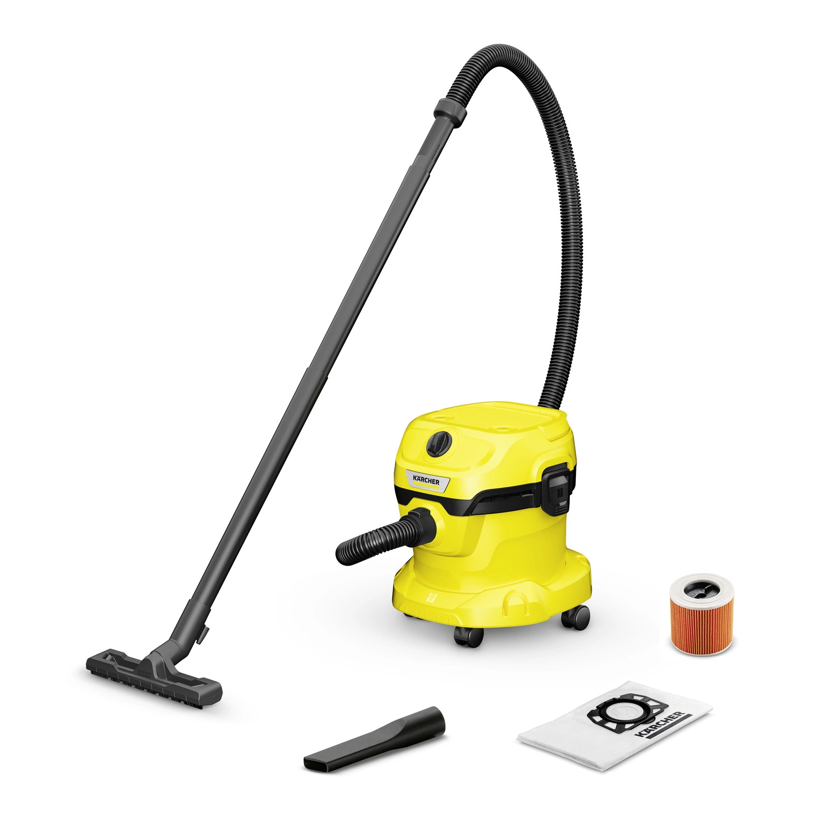 Drėgno ir sauso valymo dulkių siurblys Karcher WD 2 PLUS V-12/4/18/C (1.628-009.0)