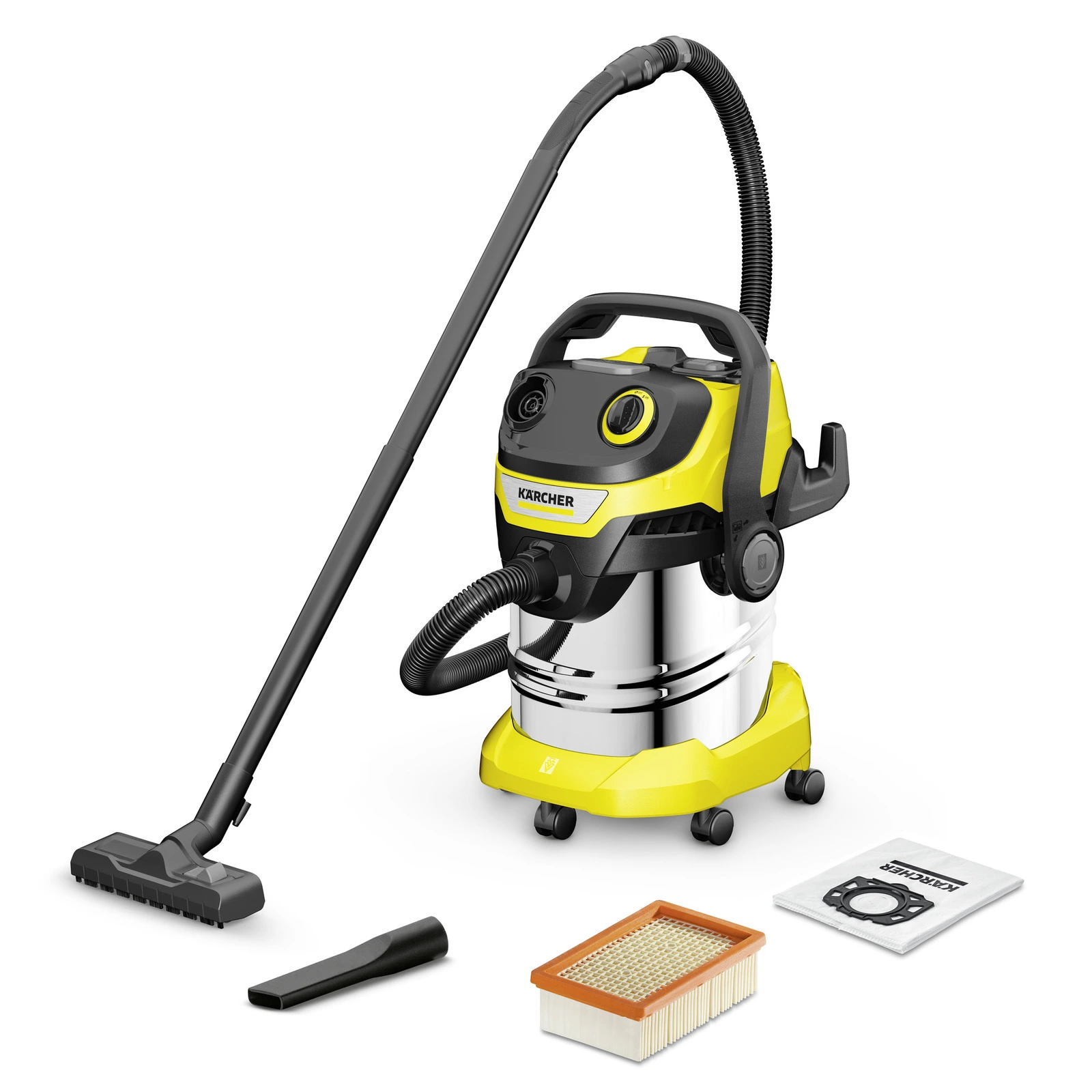 Drėgno ir sauso valymo dulkių siurblys Karcher WD 5 S V-25/5/22 (1.628-350.0)