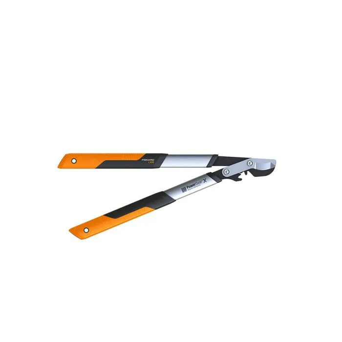 Plieninės sodo žirklės prasilenkiančiais ašmenimis Fiskars PowerGear X LX92, S (1020186)