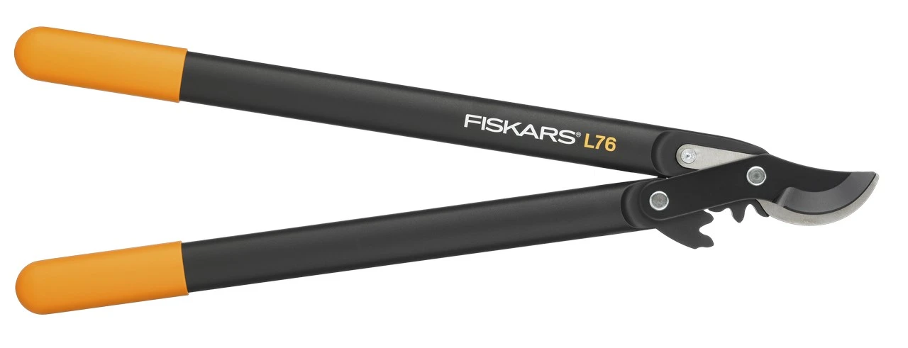 Sodo žirklės prasilenkiančiais žirklių formos ašmenimis Fiskars PowerGear M L76 (1001553)