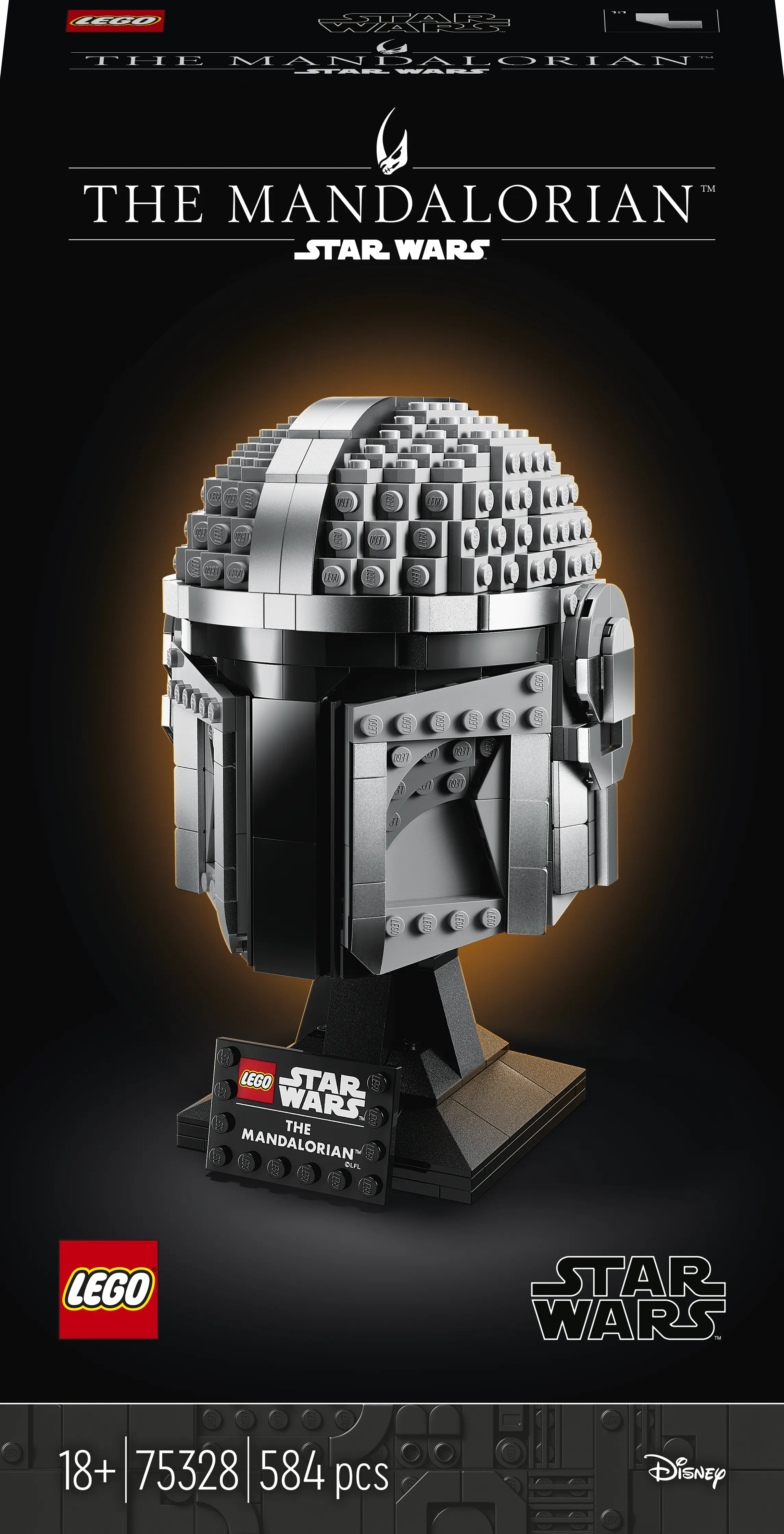LEGO® 75328 Star Wars™ The Mandalorian™ šalmas