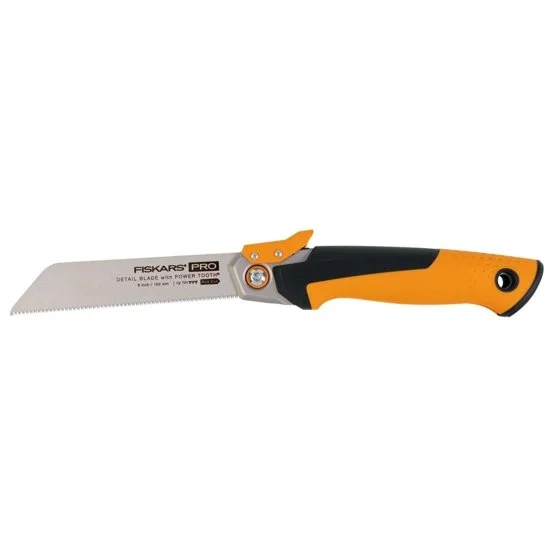 Sulenkiamas pjūklas Fiskars PowerTooth 15cm 19tpi (1062932)