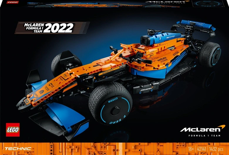 LEGO® 42141 TECHNIC McLaren Formula 1™ lenktynių automobilis