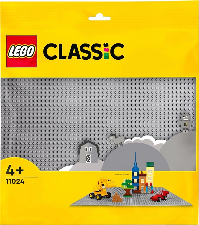 LEGO® 11024 CLASSIC Pilka pagrindo plokštelė