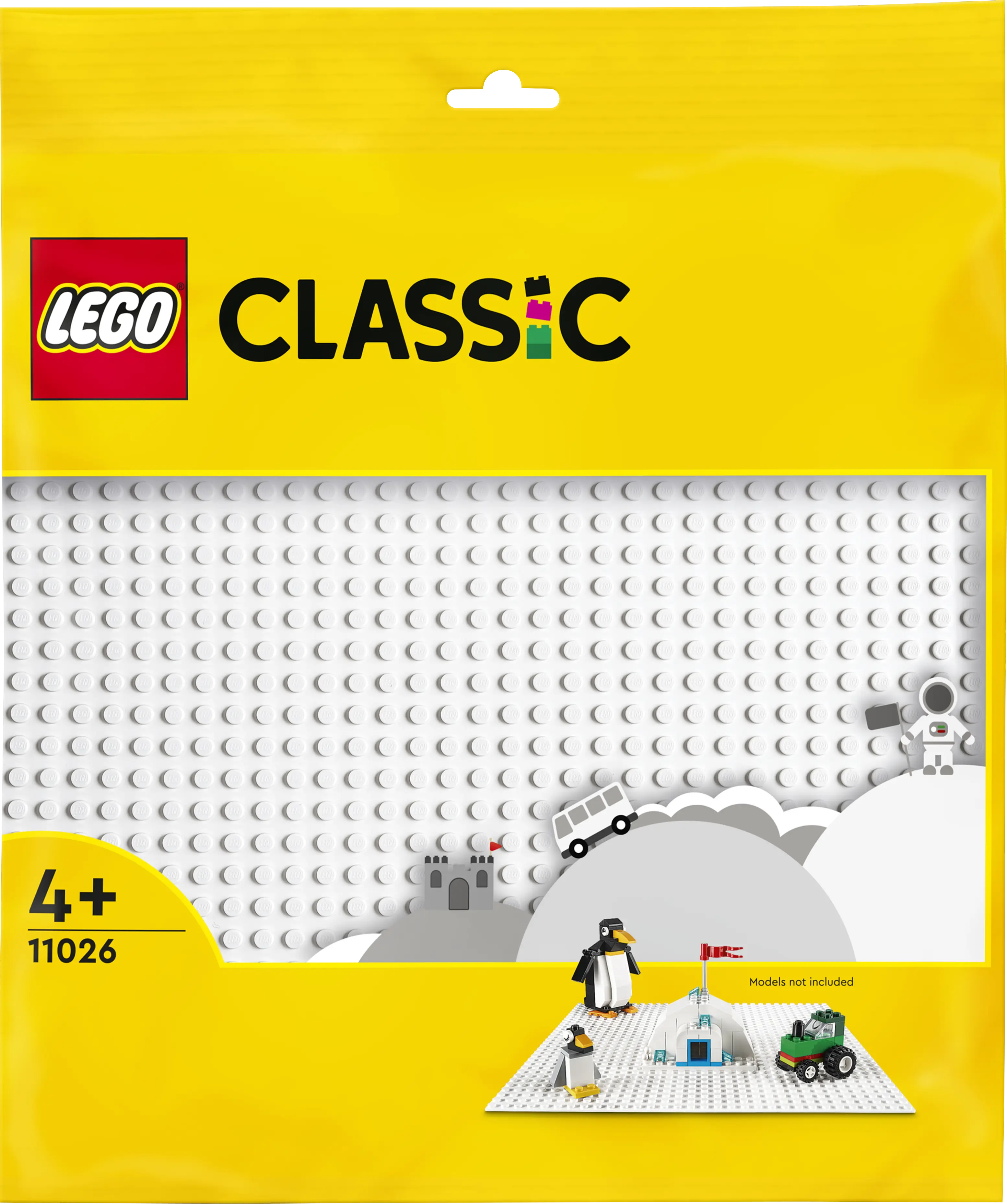 LEGO® 11026 CLASSIC Balta pagrindo plokštelė