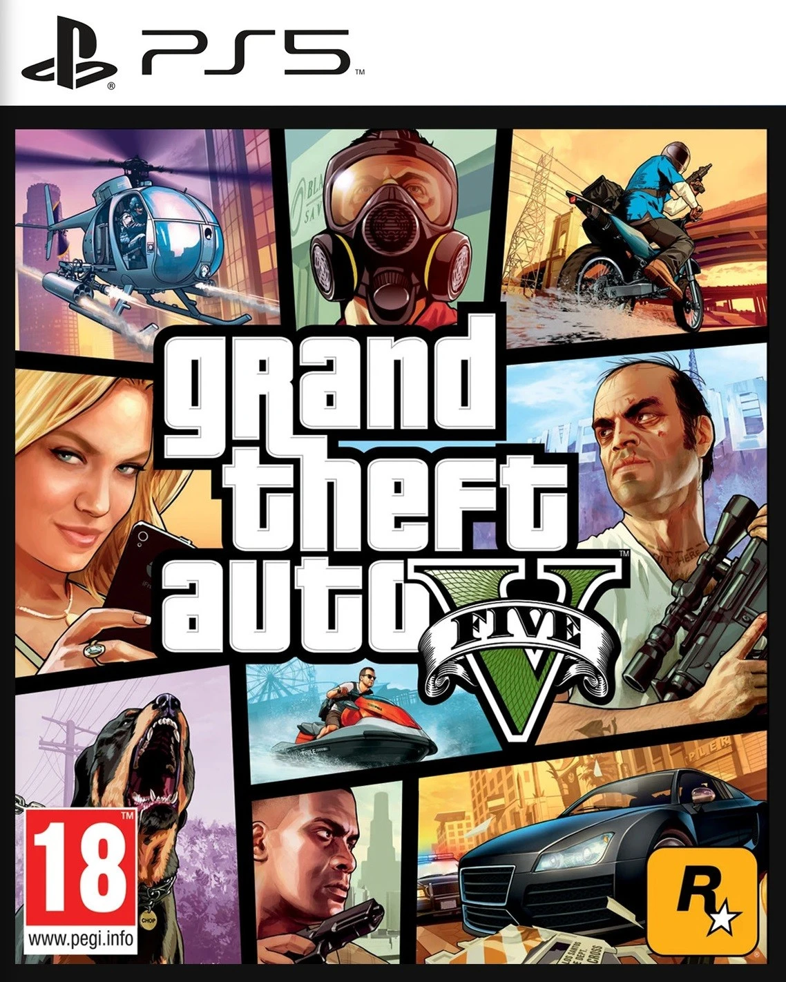 Kompiuterinis žaidimas Grand Theft Auto V PS5