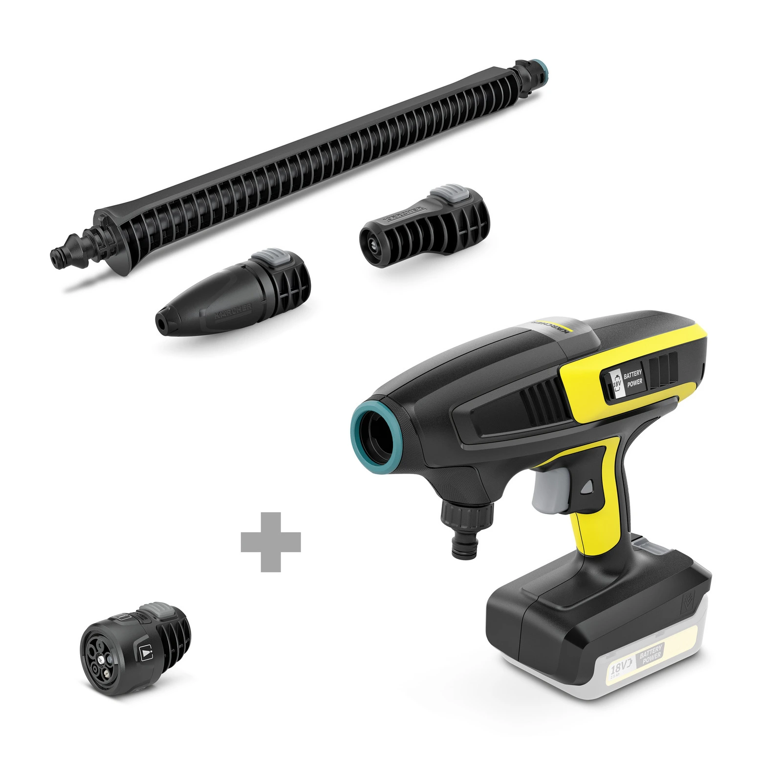 Akumuliatorinė vidutinio slėgio plovykla Karcher KHB 6 BATTERY LIMITED EDITION (1.328-114.0) (be akumuliatoriaus ir kroviklio)