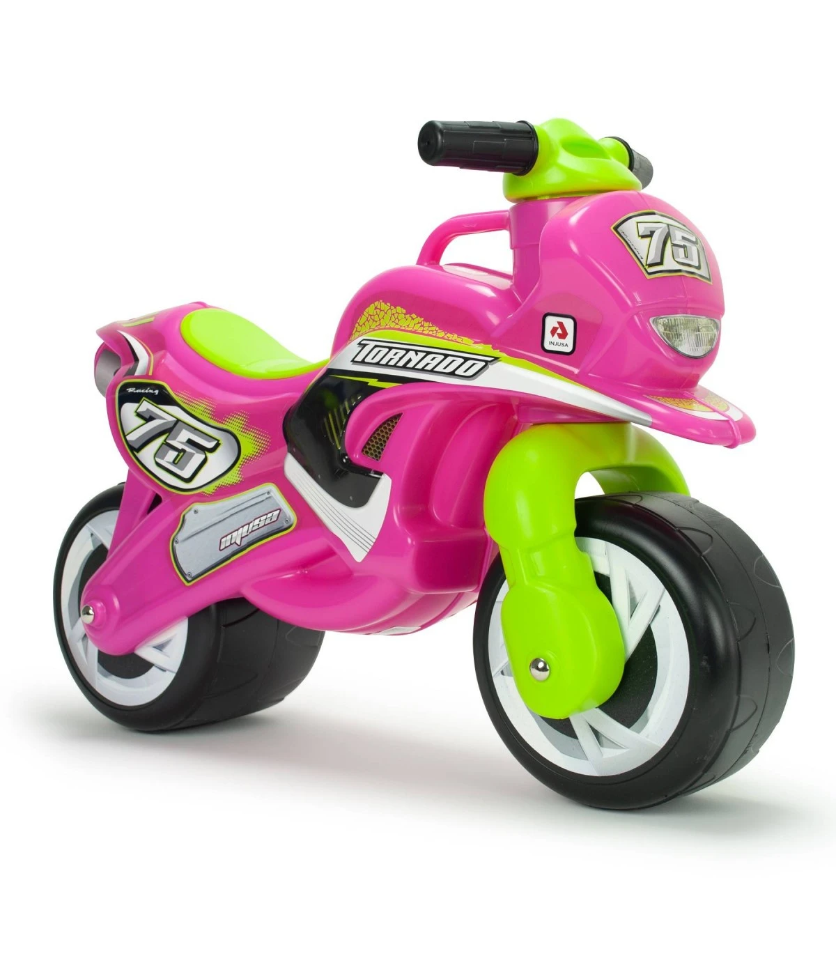 Balansinis motociklas INJUSA TUNDRA TORNADO RIDE-ON MOTORBIKE PINK