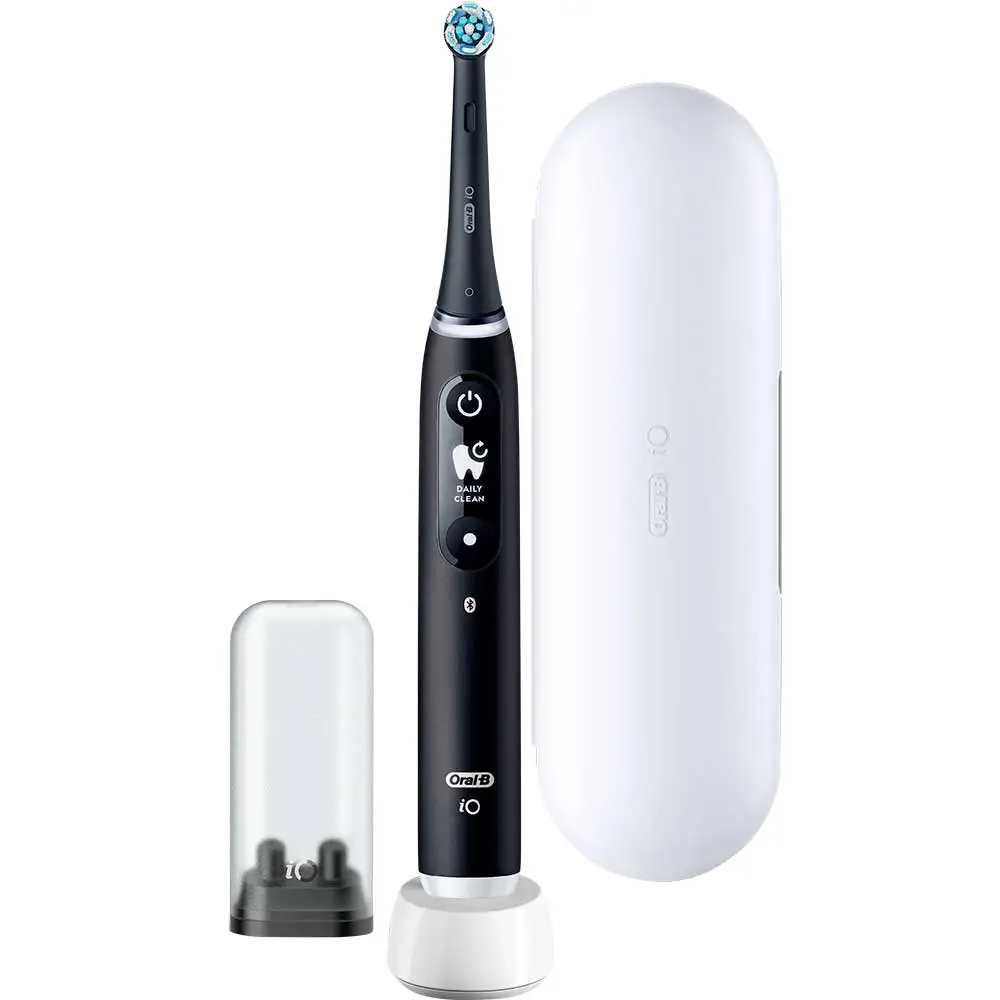 Elektrinis dantų šepetėlis Oral-B iO6 iOM6.1B6.3DK Black Onyx