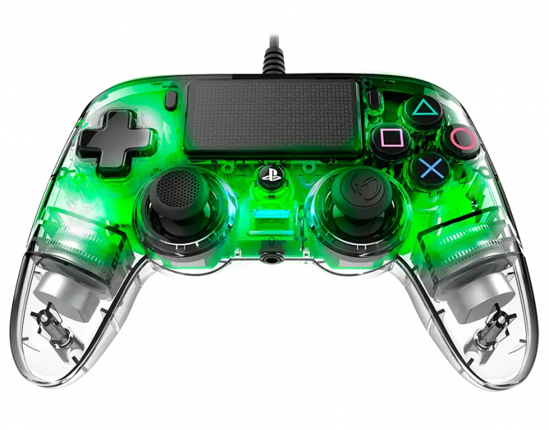 Žaidimų pultelis Nacon Illuminated Compact Controller PS4, Wired, Light Green
