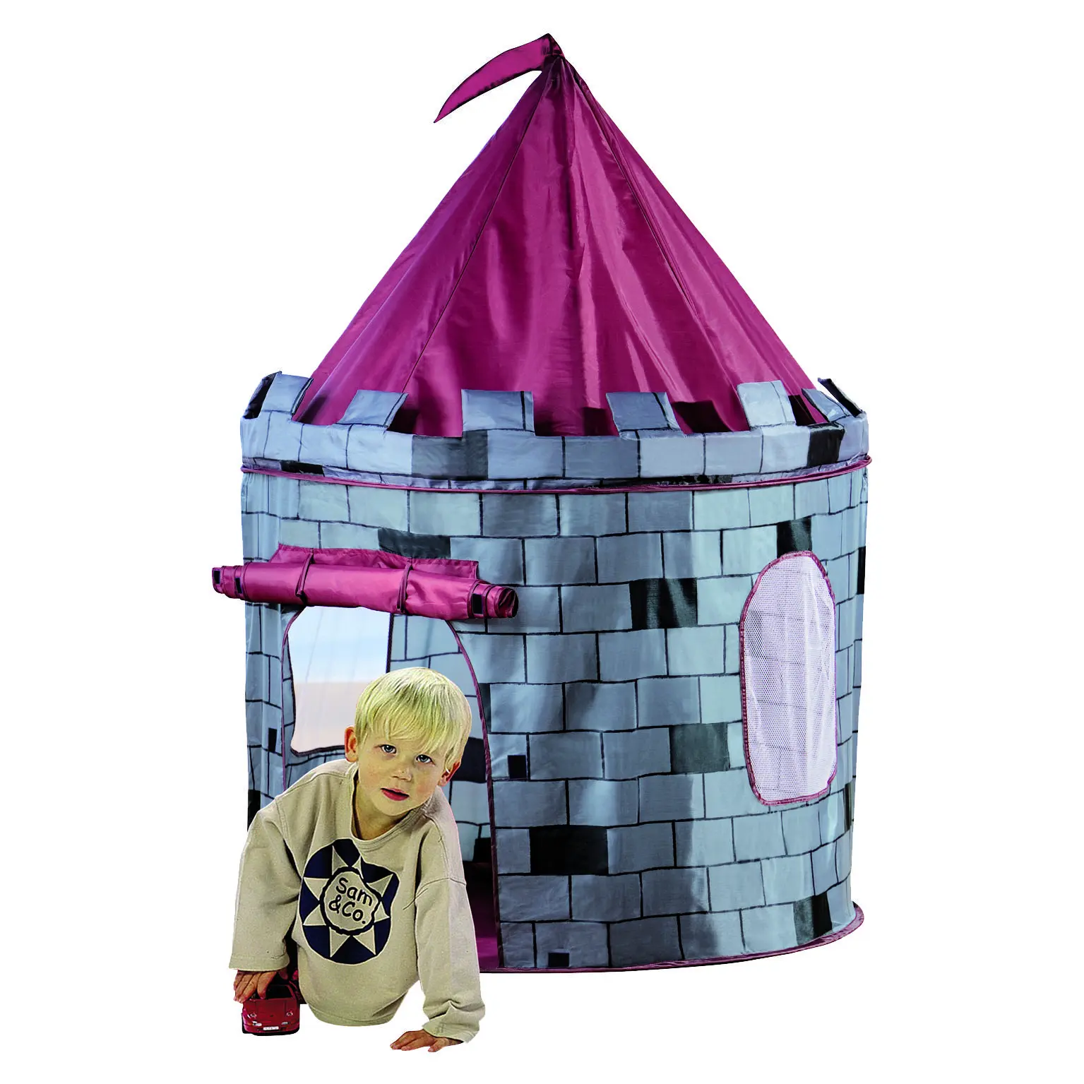 Vaikiška palapinė Pilis vikingai