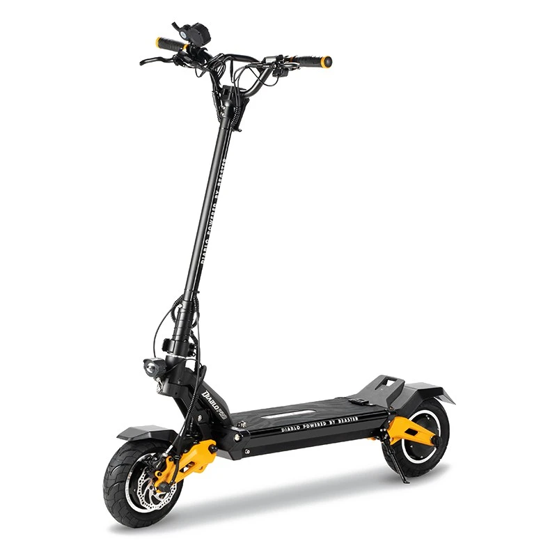 Elektrinis paspirtukas Beaster Scooter Diablo PRO, 2400W, 60V, 24Ah, Black/Yellow BSDIABLOPROY