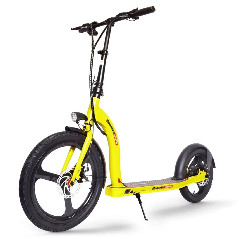 Elektrinis paspirtukas Beaster Scooter VOYAGER, 350W, 36V, 10Ah, Yellow BSVOYAGERYL