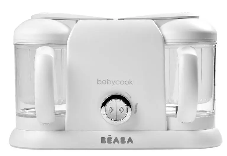 Trintuvas-garintuvas Beaba Babycook Duo White/Silver