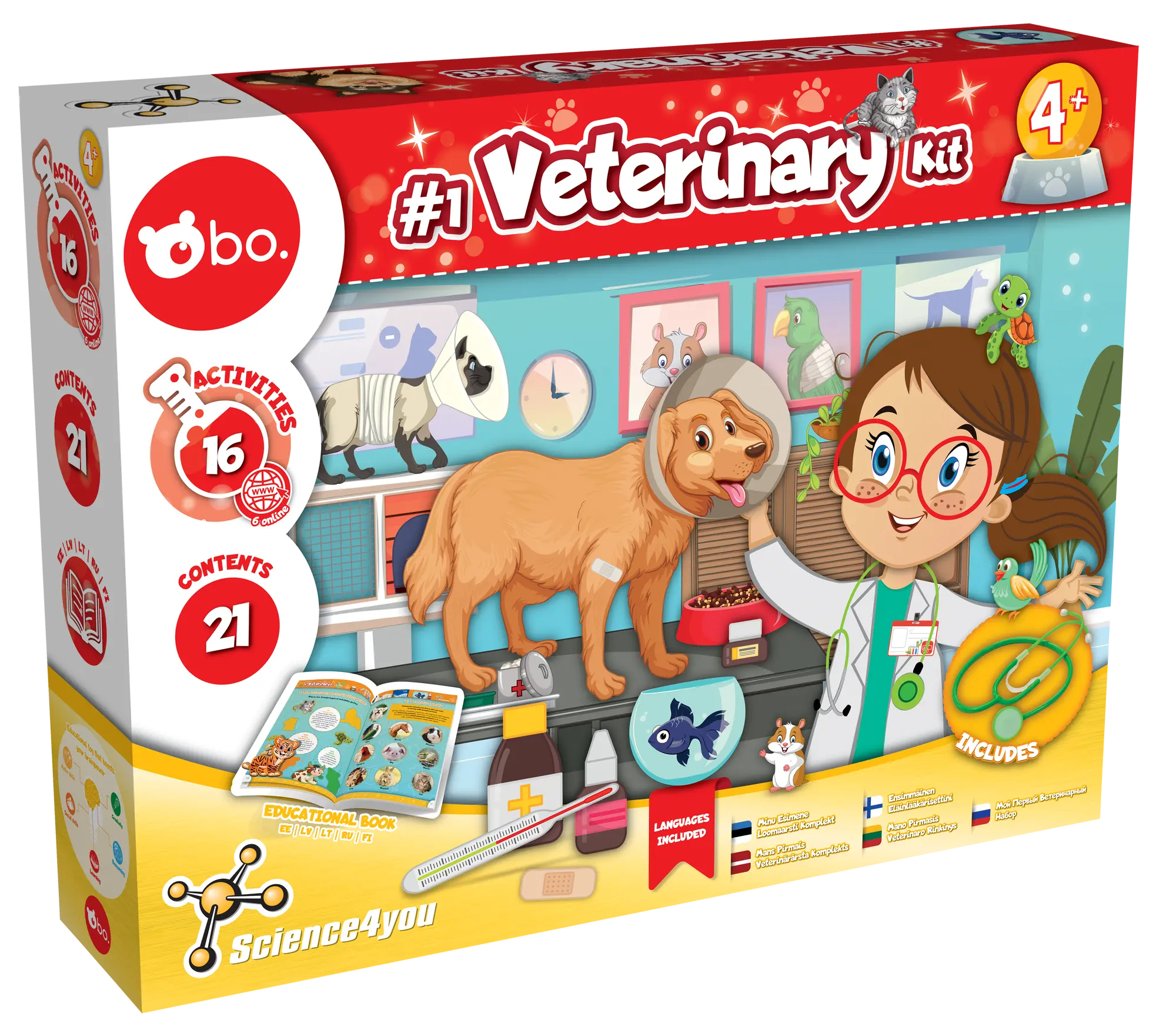 bo. žaidimas "Mano pirmasis veterinaro rinkinys" 80003115ML