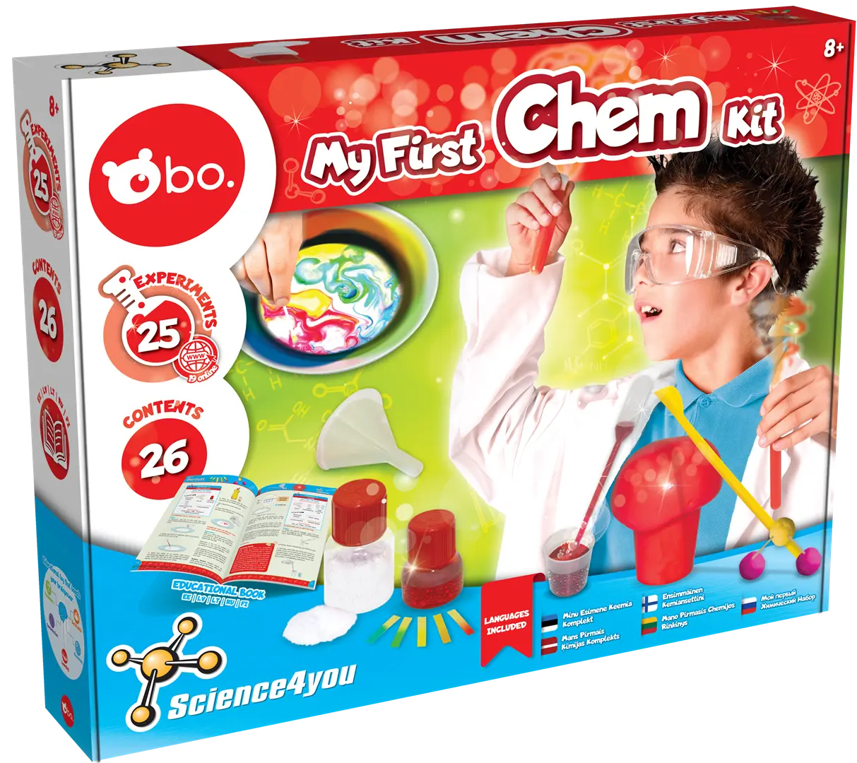 bo. žaidimas "Mano pirmasis chemijos rinkinys" 80003116ML